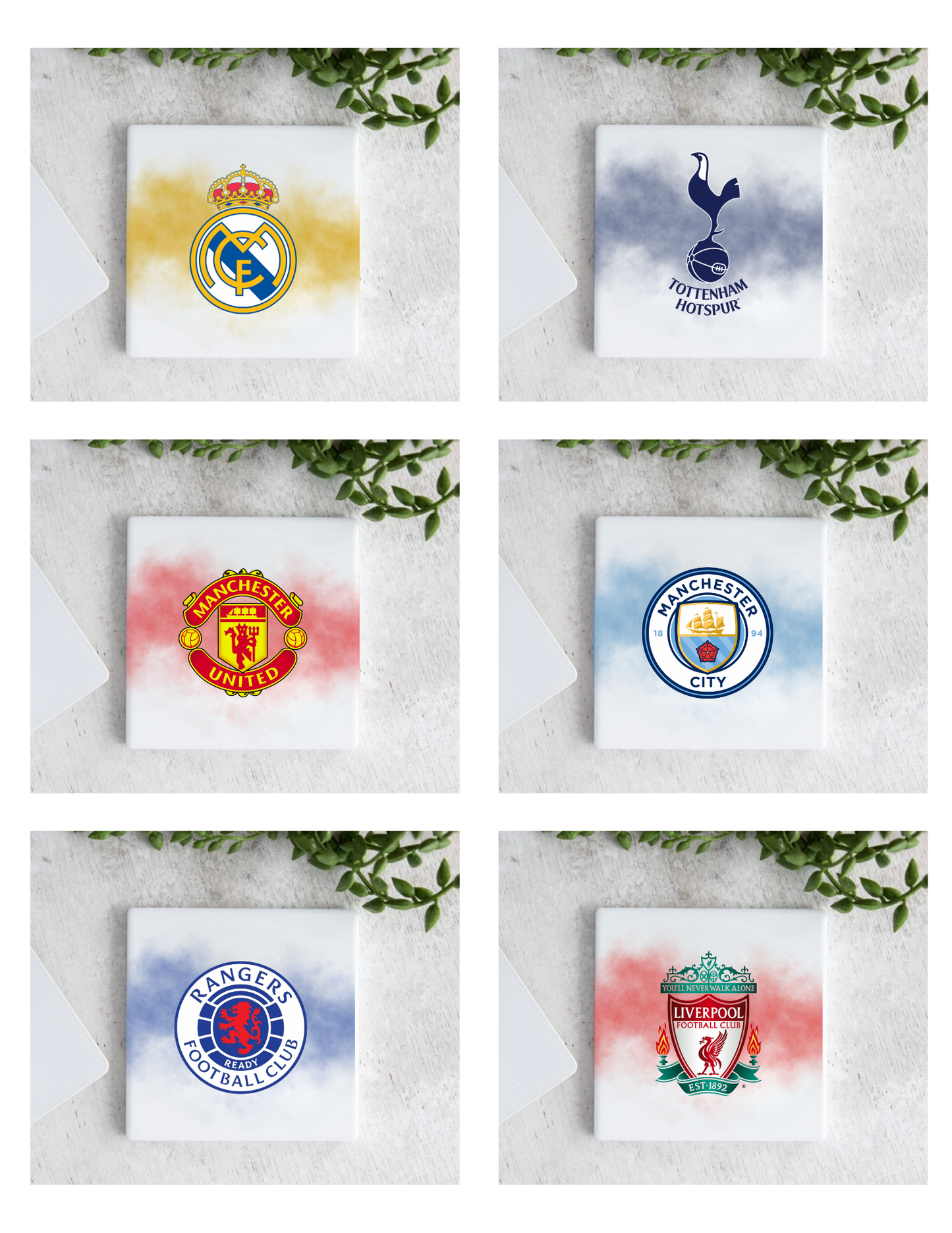 Football Drinks Coasters
