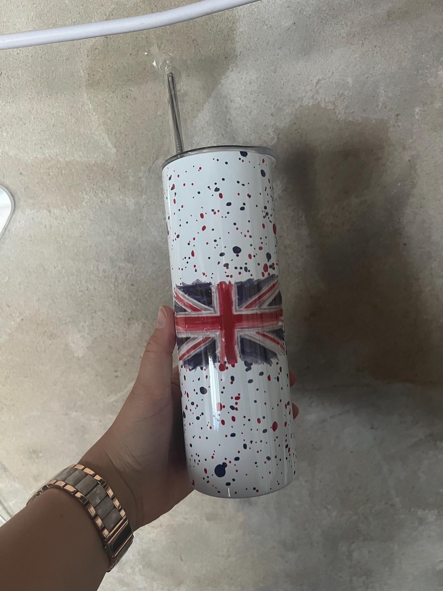 Union Flag/Jack Personalised Tumbler