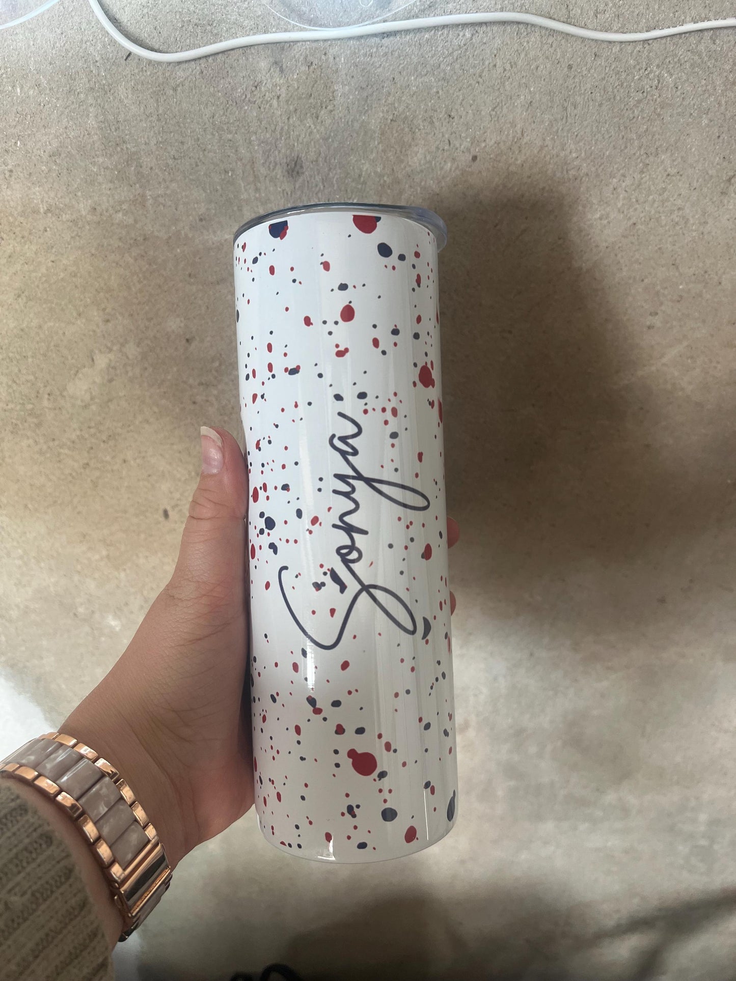 Union Flag/Jack Personalised Tumbler