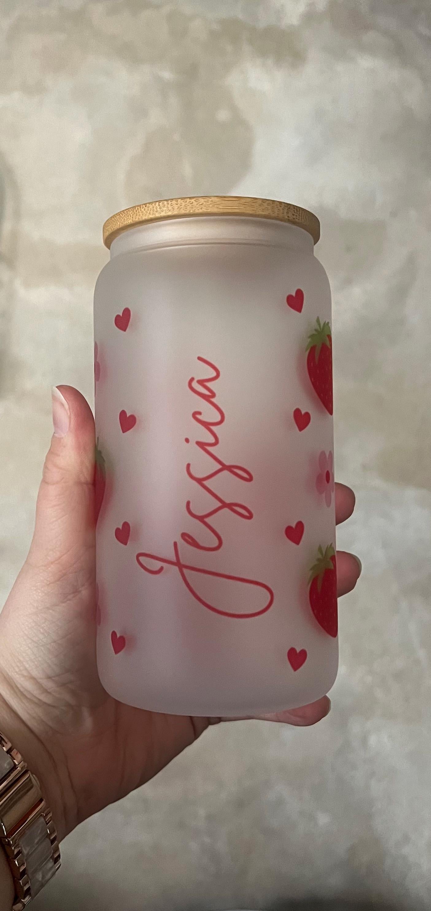 Personalised Glass Cans
