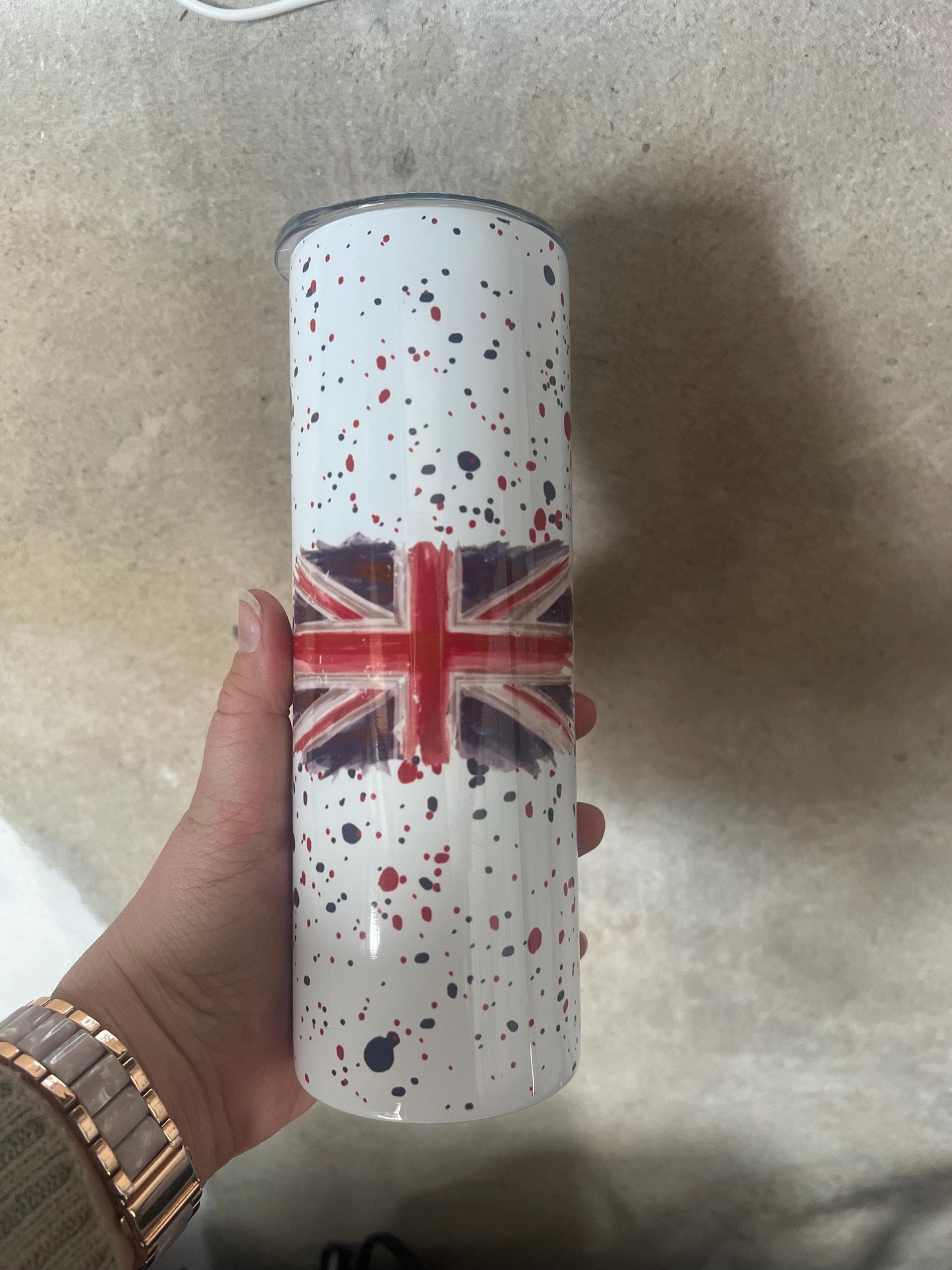 Union Flag/Jack Personalised Tumbler