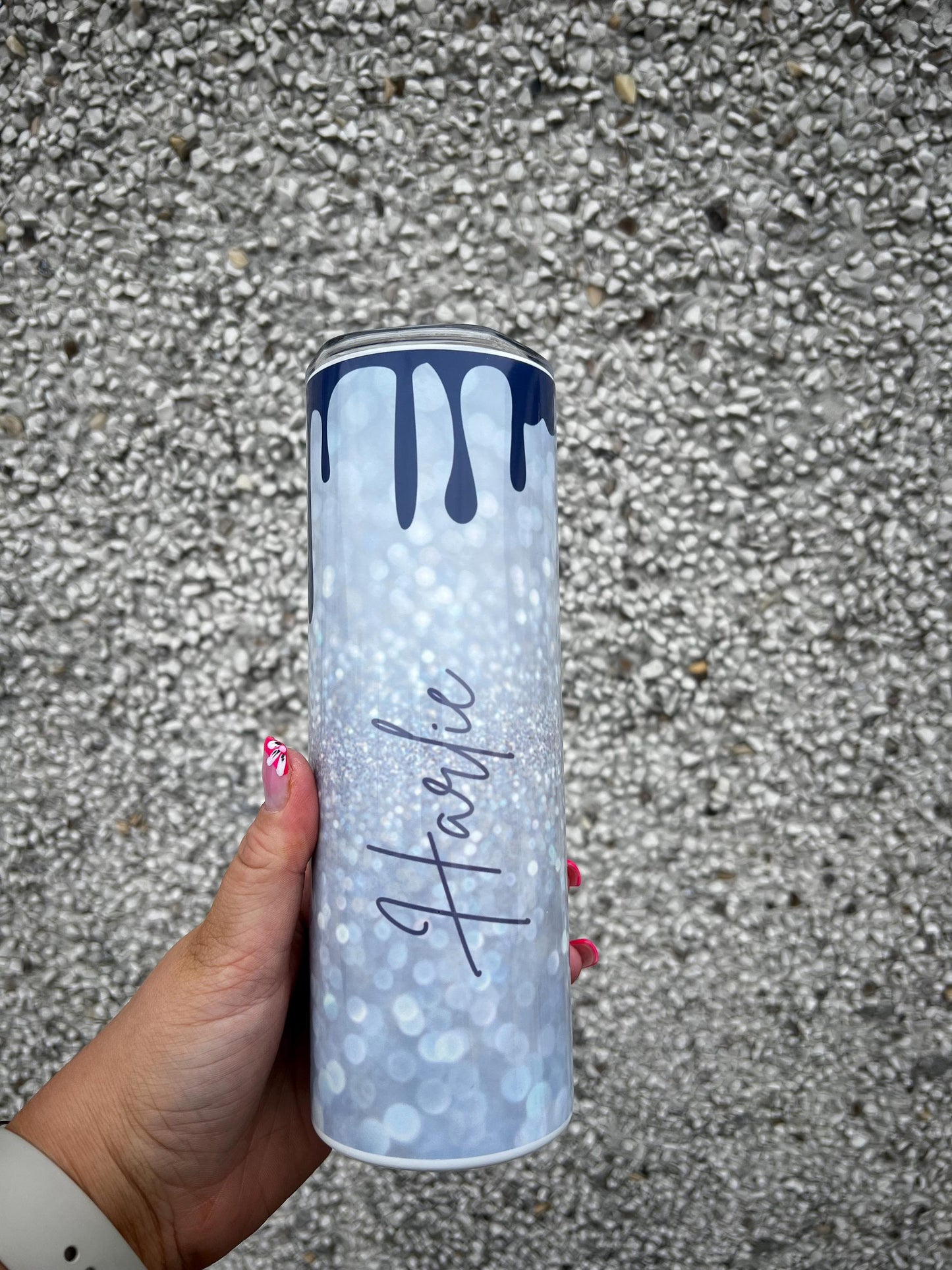Stitch Inspired Personalised Tumbler