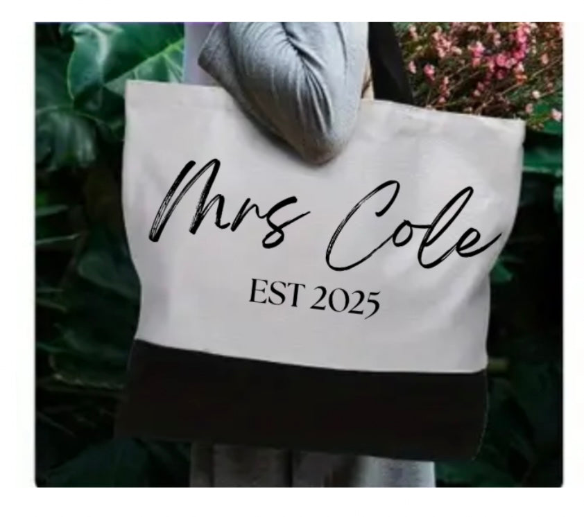 Personalised Tote / Shopper Bag