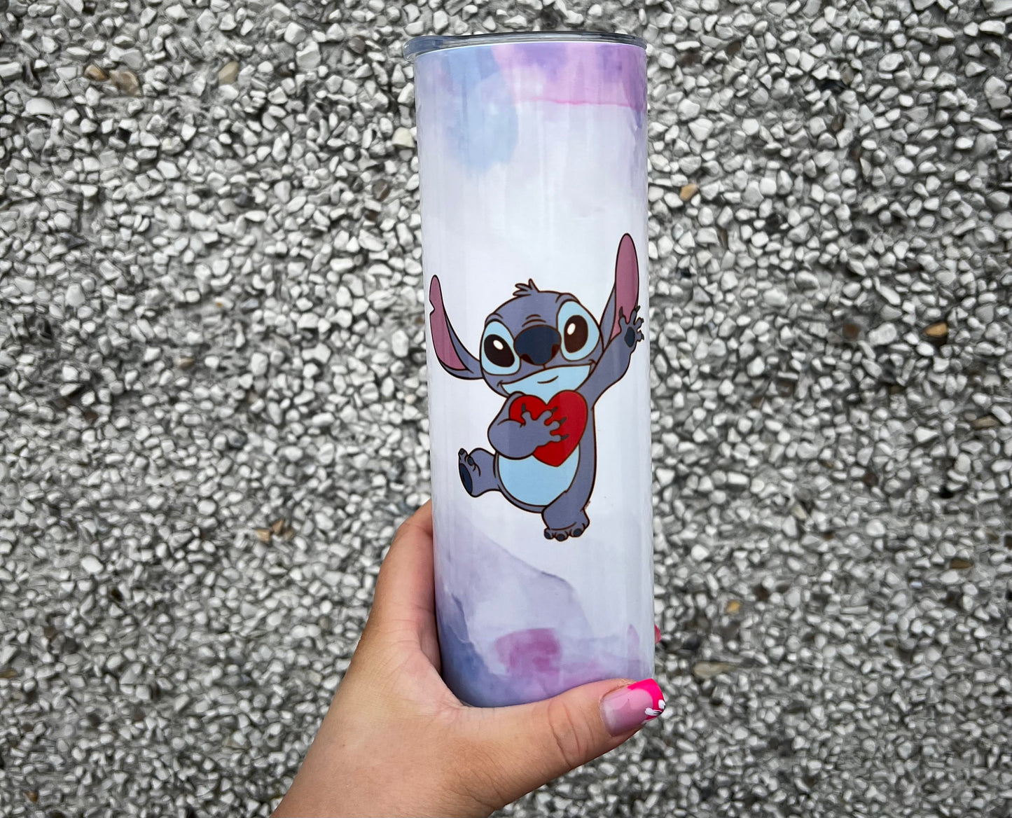 Stitch Inspired Personalised Tumbler