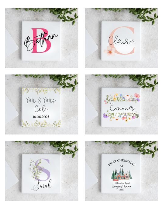 Personalised Drinks Coaster