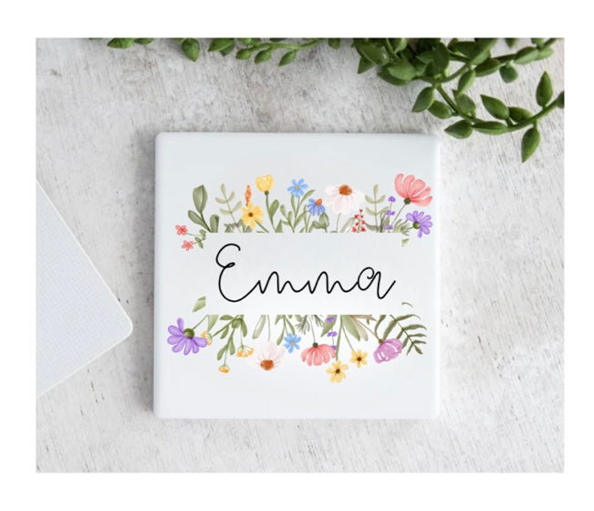 Personalised Drinks Coaster