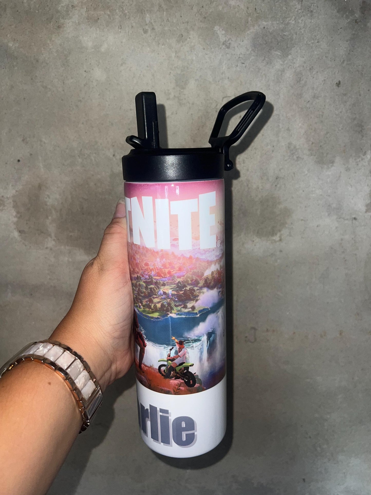Personalised Photo 20oz Water Bottle